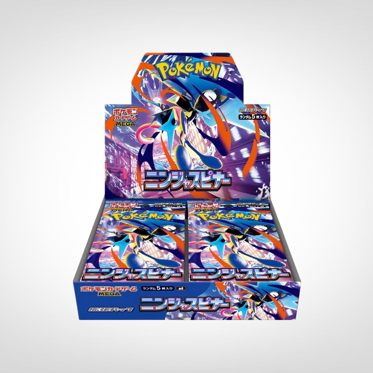 Booster Box Ninja Spinner Pokémon MEGA