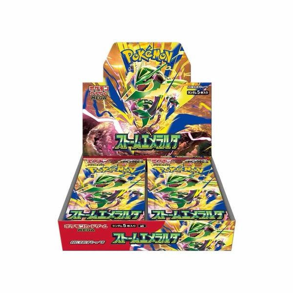 Storm Emeralda MEGA Booster Pokémon Card Game